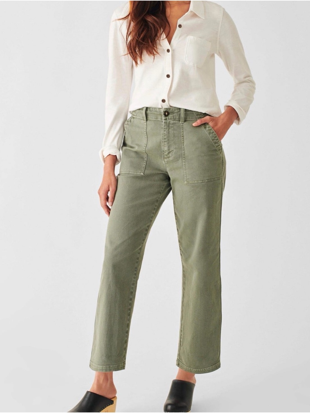 Faherty Utility Pant in Cotton Blend